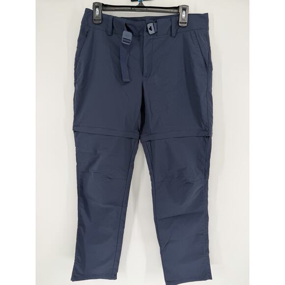 The North Face Pants - The North Face Women’s Bridgeway Zip Pants Size 10 Regular Navy FlashDry UPF